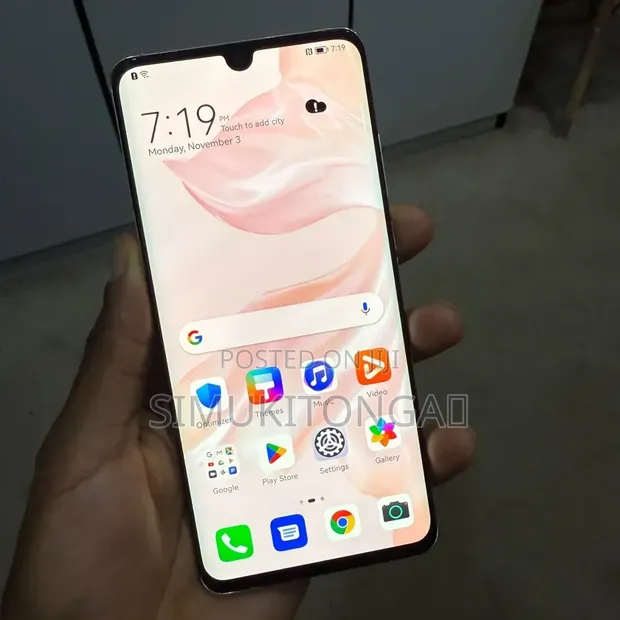 Huawei P30 Pro 128GB Nyeupe Mpya - 1