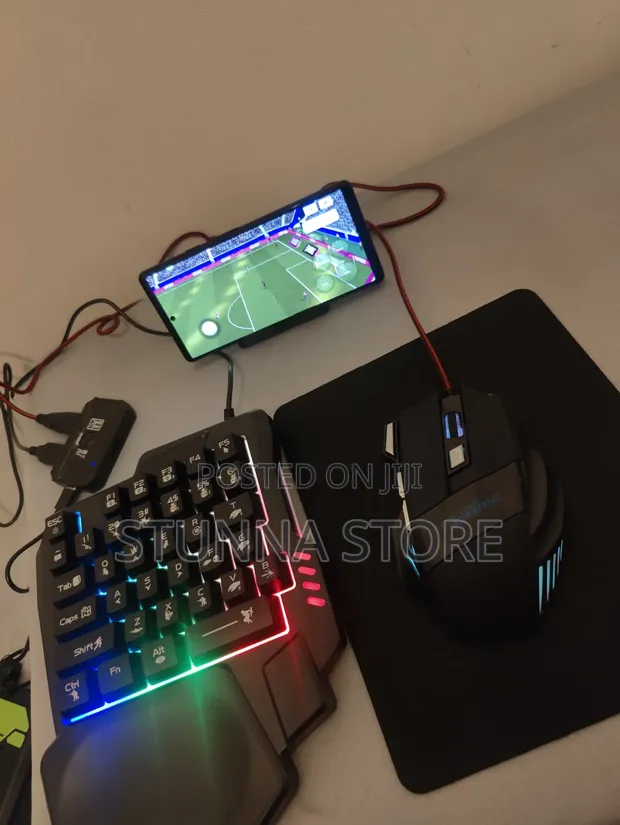 Phone Gaming Keyboard with Mouse Combo - 1