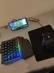 Phone Gaming Keyboard with Mouse Combo - 2