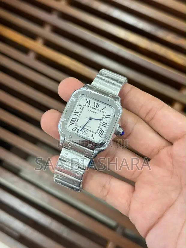 Cartier Santos Large Model Silver - 1
