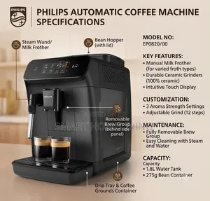 Philips Automatic Coffee Machine (EP0820/00)
