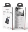 Yesido USB-A to USB-C Adapter, 18W Fast Charging - 1