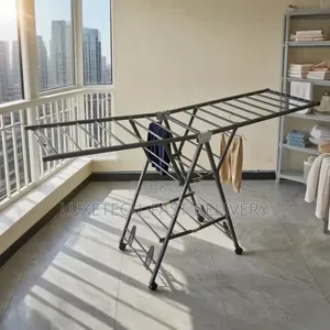 Foldable Gullwing Clothes Drying Rack