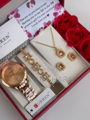Set ya Mapambo ya Rosegold kwa Wanawake kwa Siku ya Marafiki