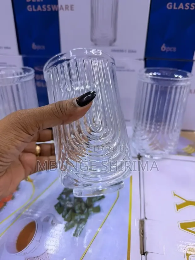 Glass Tumbler Set - 6 Pieces - 1
