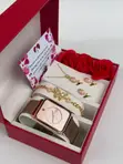 Apple Watch & Ladies Jewelry Set - Rose Gold - 1