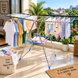 Foldable Gullwing Clothes Drying Rack - Indoor/Outdoor - 2