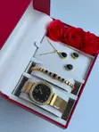 Guess Ladies' Gold & Black Jewellery Set - 1