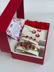 Calvin Klein Gold and Red Ladies Jewellery Set - 1