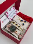 Curren Blue Ladies Watch & Jewelry Set - 1