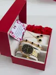 Casio Black Ladies Watch & Jewelry Set - 1
