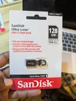 SanDisk Ultra 128GB USB 3.0 Flash Drive - 1
