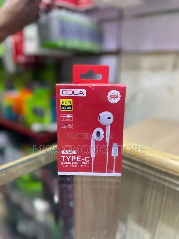 Doca Music Earphones - Mpya Kabisa - 1