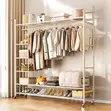 Brand New Clothes Rack with Shelves & Shoe Rack - 3