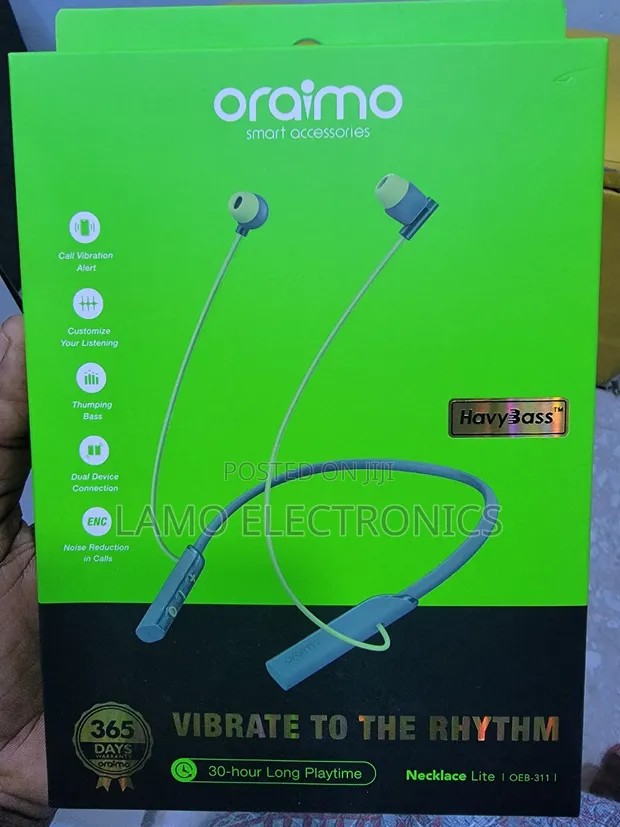 Oraimo Necklace Lite OEB-311 Wireless Earphones - 1