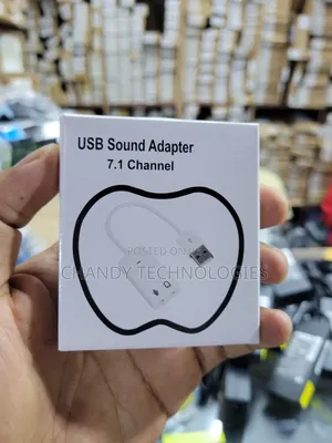 Generic White USB Virtual 7.1 Channel Sound Adapter