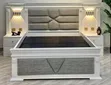 Kitanda Sofa Kipya - Grey na White - 2