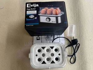 Evija E-1229 Mashine ya Kuchemsha Mayai ya Umeme (6 Mayai)
