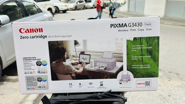 Canon PIXMA G3430 Printer - Toleo la Purple - 1