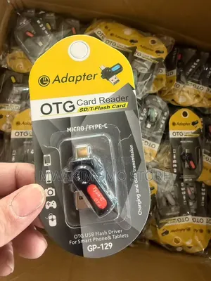 Adesso OTG Card Reader SD/TF Card