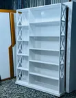 Brand New Wood-Mode Shoe Rack - White - 1