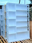 Brand New Wood-Mode Shoe Rack - White - 3