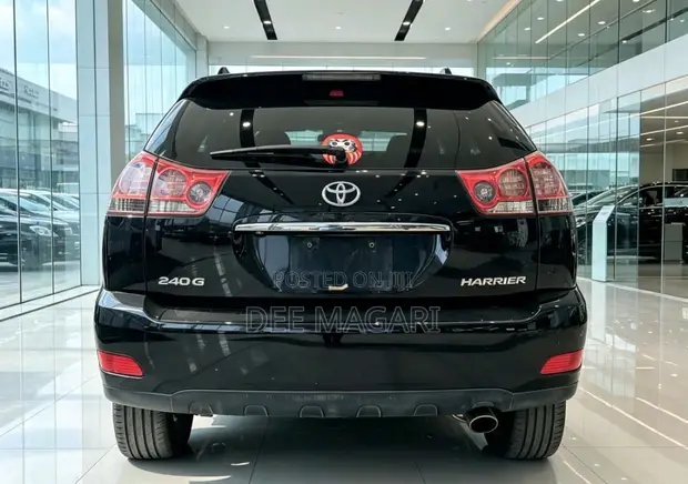 Toyota Harrier 2010 Nyeusi - 1