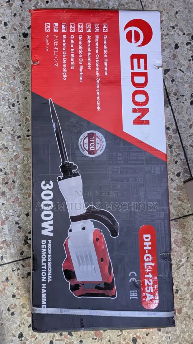 Edon Demolition Hammer 125A 3000W - 1