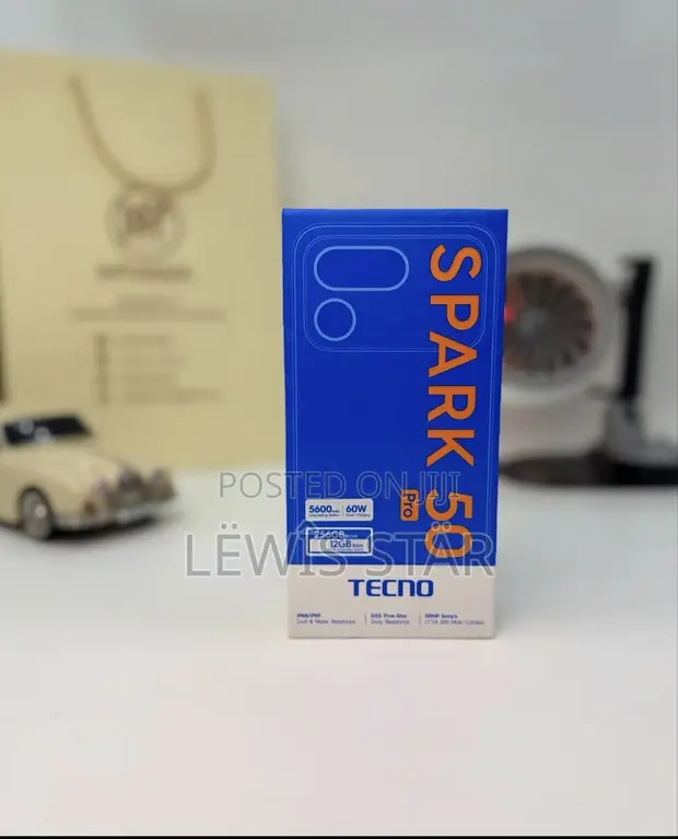 New Tecno Spark 50 Pro 256GB Black - 1