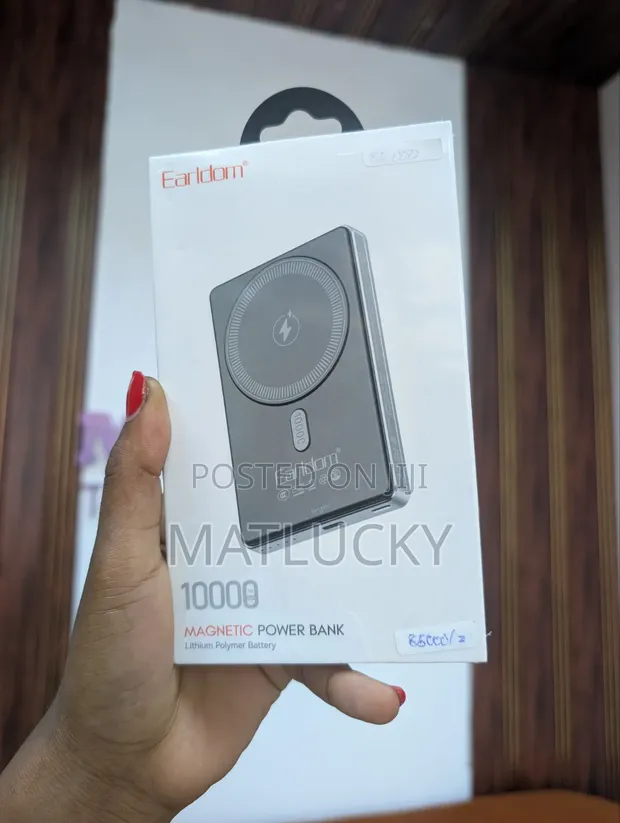 Earldom Magnetic Power Bank 10000mAh Lithium Polymer - 1