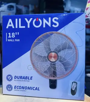 Ailyons 18" Wall Fan with Remote