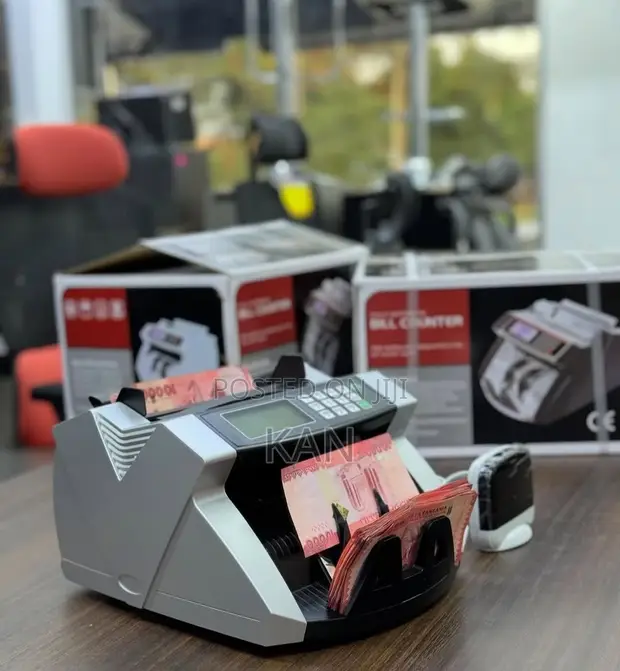 Brand New Bill Counter with Counterfeit Detector - 1