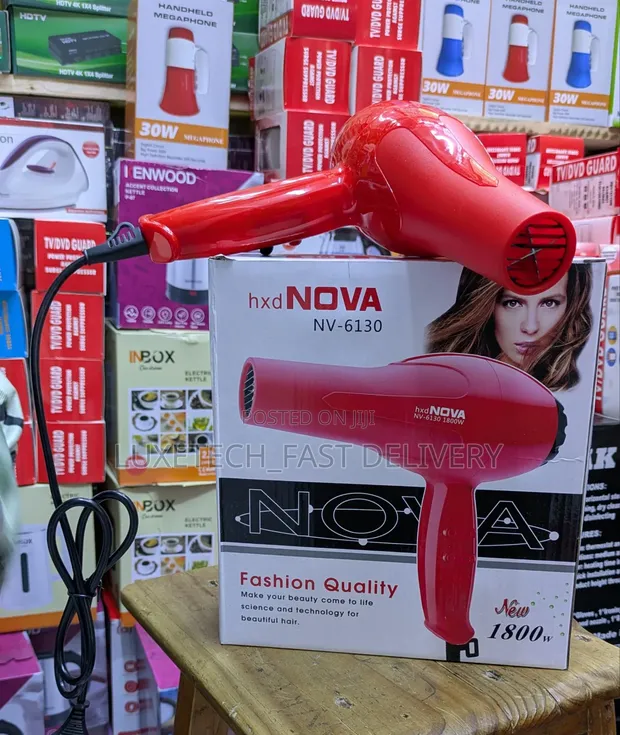 Nova NV-6130 Professional Hair Dryer 1800W - 1