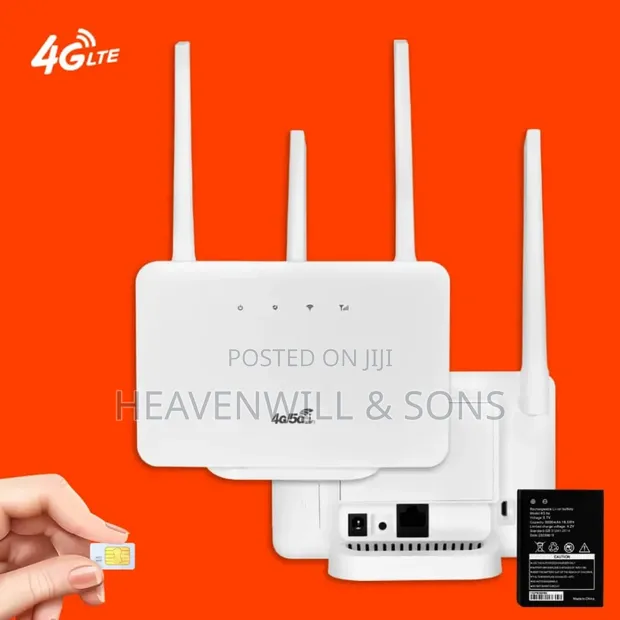 4G/5G Universal CPE Router - 32 Users, 300Mbps - 1
