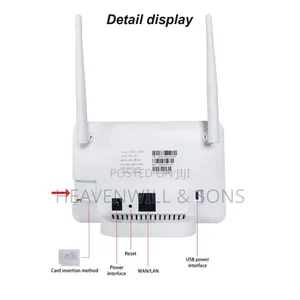 4G/5G Universal CPE Router - 32 Users, 300Mbps