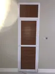 Mlango wa Aluminium PVC wa Thabiti - Mpya Kabisa - 1