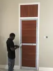 Mlango wa Aluminium PVC wa Thabiti - Mpya Kabisa - 2