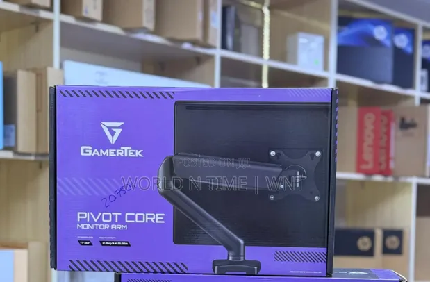 GamerTek Pivot Core Single Monitor Arm - 1