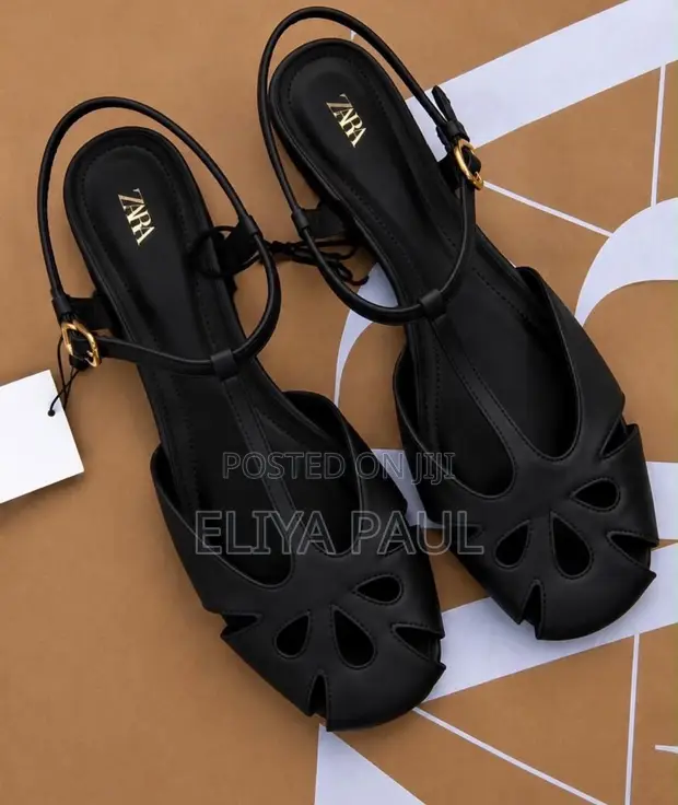 Zara Flat Sandals - Multicolor - 1