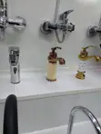 Wash Basin Mixer - Gold & Antique Lever Type - 4