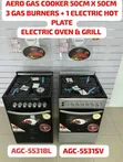Aero 50cm Gas Cooker with Electric Oven - 1