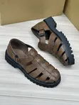 Sandals/Viatu vya Ngozi vya Clarks kwa Wanaume - 4