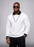 Men's Long Sleeve T-Shirts - Branded Collars - 1