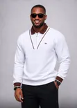 Men's Long Sleeve T-Shirts - Branded Collars - 3