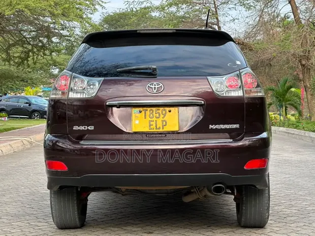 Toyota Harrier 2007 Maroon - 1