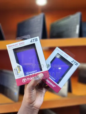 Transcend External Hard Drive 2TB & 4TB