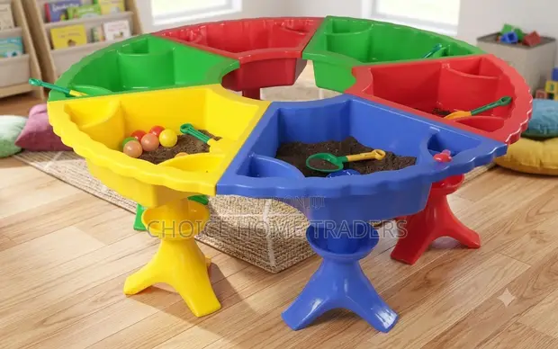Water and Sand Sensory Table 150x150x55cm - 1