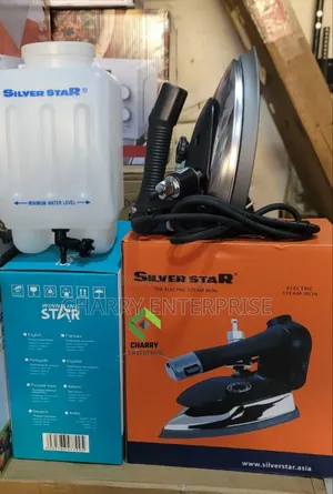 Silver Star Gravity Industrial Laundry Steam Iron 4L