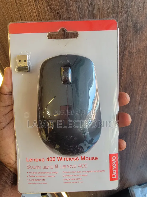 Lenovo 400 Wireless Mouse - 1