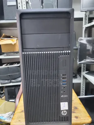 HP Z240 Workstation Desktop Computer - Intel Core i3, 4GB RAM, 500GB HDD+SSD